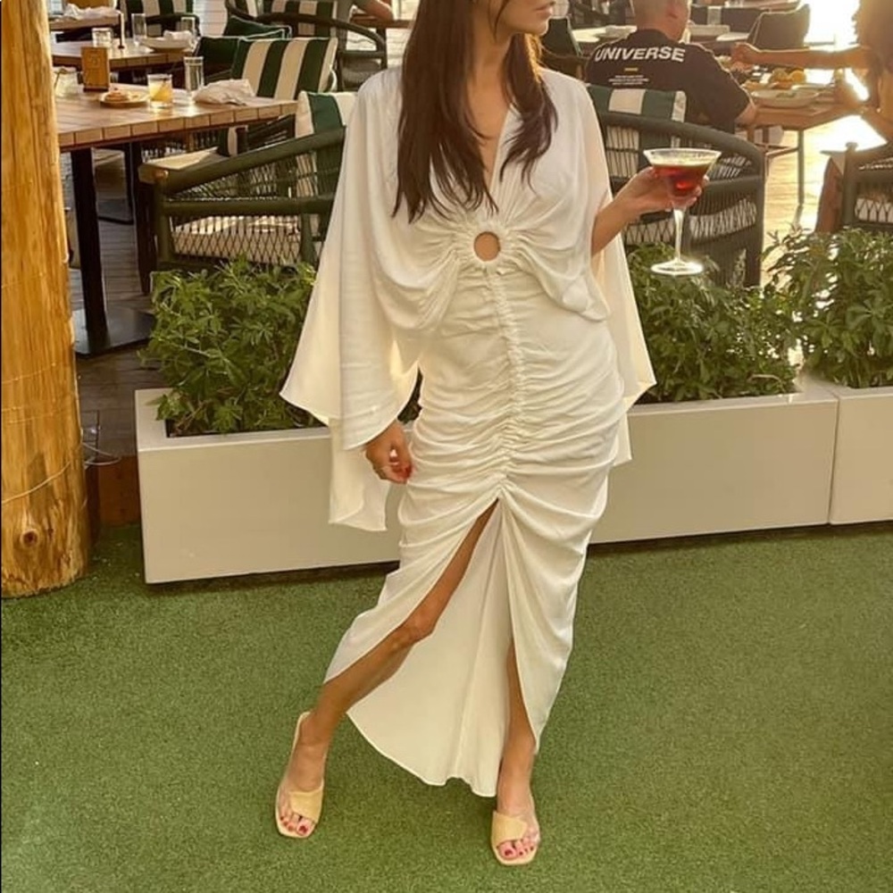 COPY - Small (2) White Maxi Summer Vacation Dress